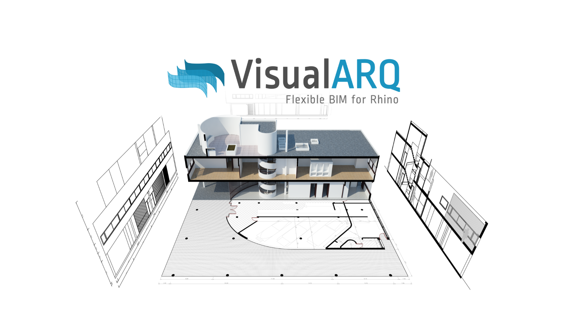 VisualARQ چیست؟ معرفی کامل پلاگین معماری Rhino و قابلیت‌های آن