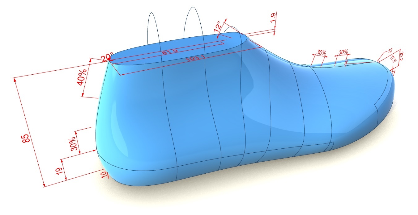 طراحی کفش با راینو (Rhino)؛ از ایده‌پردازی تا مدل‌سازی و تولید